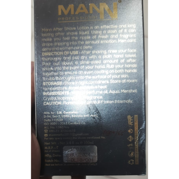 After Shave Lotion - Mann