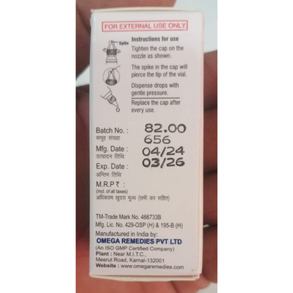 BNC Ear Drops - Omega Remedies