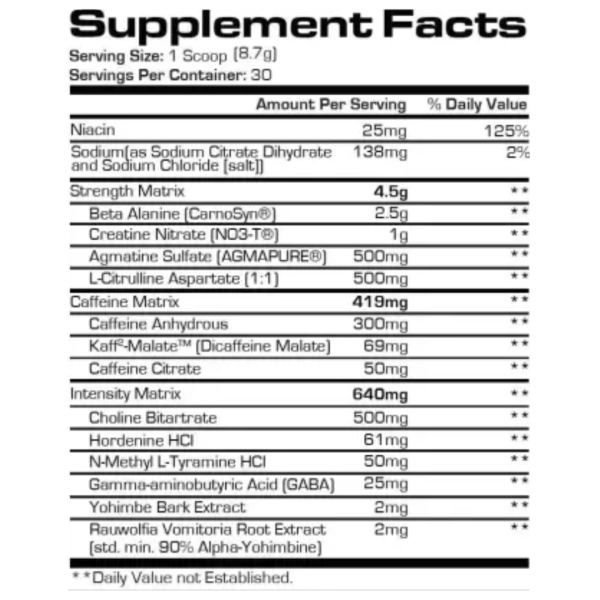 Pre-workout - Prosupps