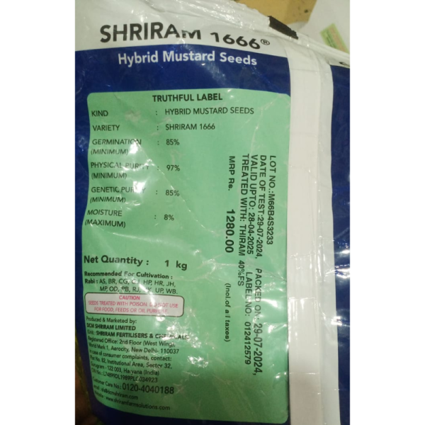 Mustard Seed - Shriram Seeds
