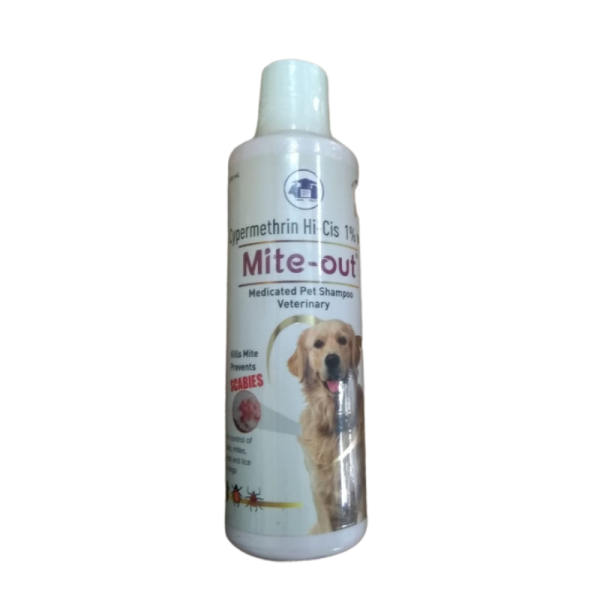 Mite Out Medicated Pet Shampoo-Image