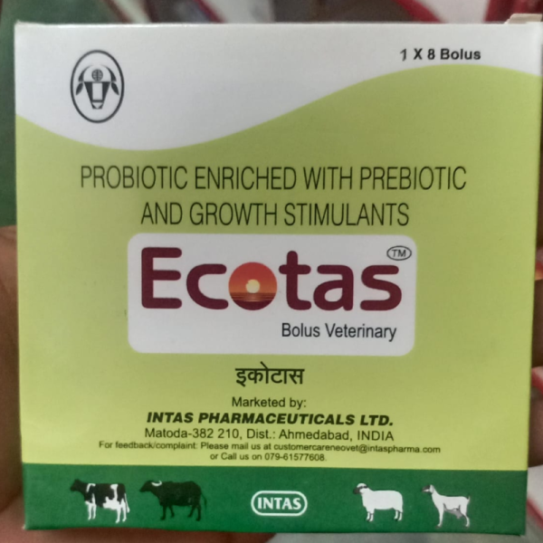 Ecotas Vet Bolus - Intas Pharmaceuticals Ltd
