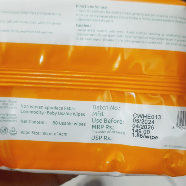 Baby Wipes - Club Care