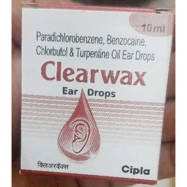 Clearwax Ear Drops - Cipla