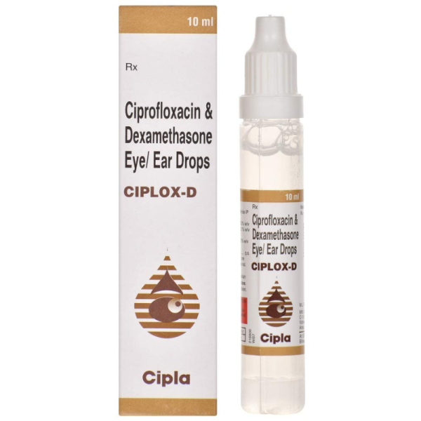 Ciplox D Eye/Ear  Drops-Image
