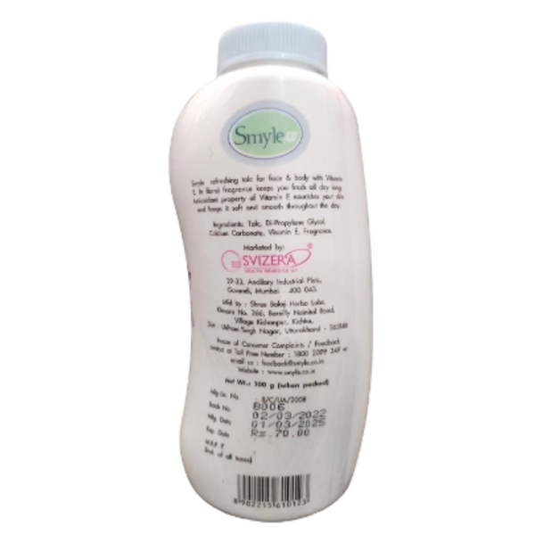 Talcum Powder - Smyle