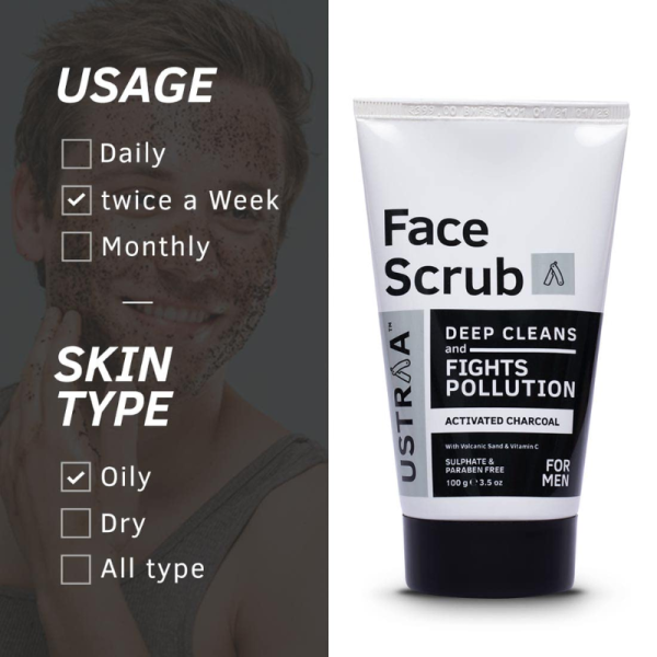Face Scrub - Ustraa