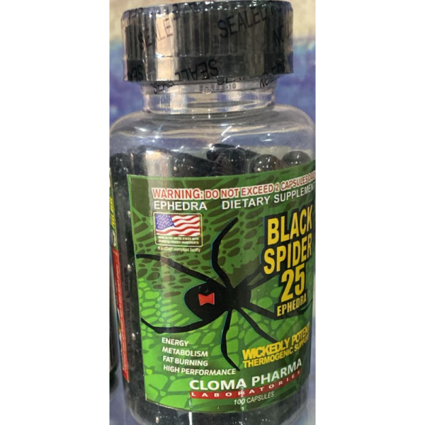 Black Spider Fat Burner - Cloma Pharma