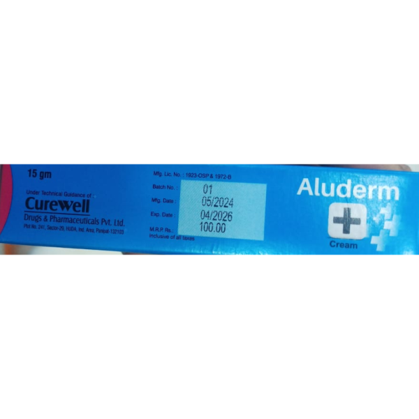 Aluderm + Cream - Curewell