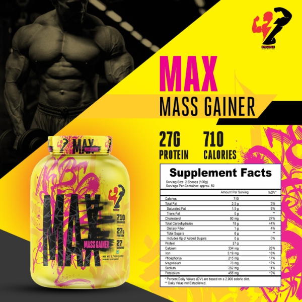 Max Mass Gainer - Fitwell Nutrition