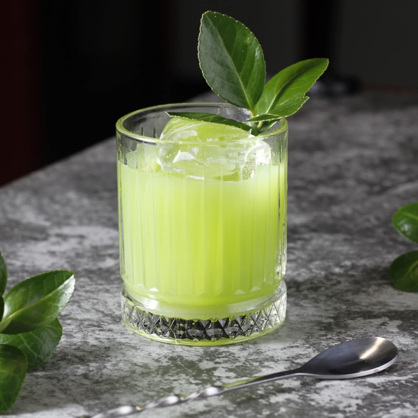 Glass Set - Green Kivvi
