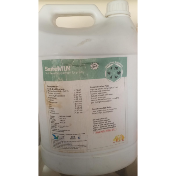 SaifeMin Supplement For Poultry - Saife Vetmed