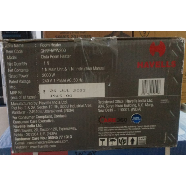 Room Heater - Havells