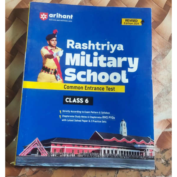 Rashtriya Military School Admission Test Guide For Class 6th - Arihant