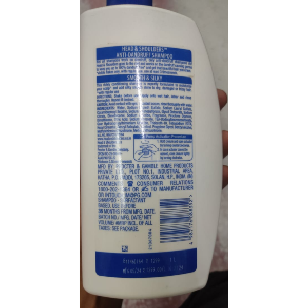 Anti Dandruff Shampoo - Head & Shoulders