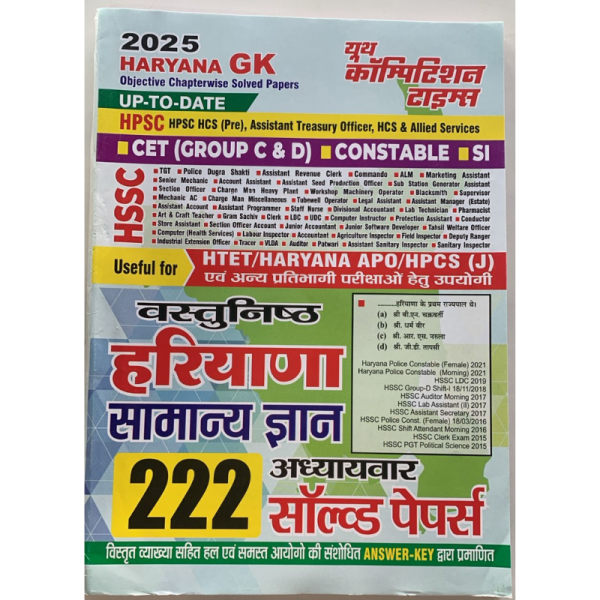 Haryana GK - Youth Competition Times
