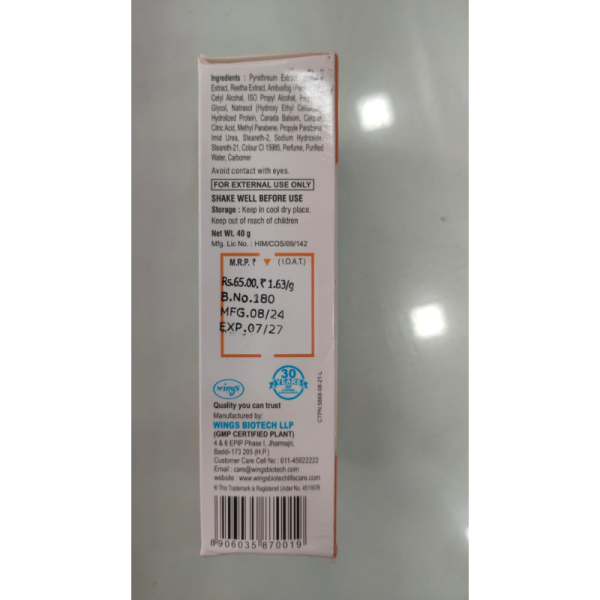 Licecop Cream - Wings Pharma