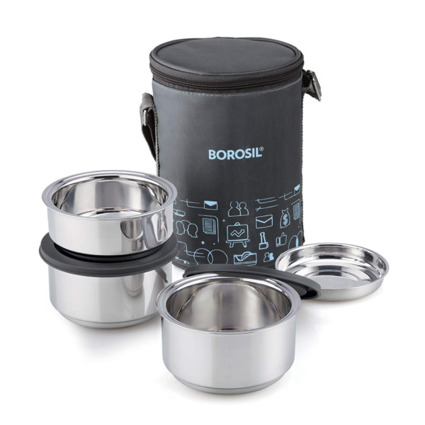 Tiffin  Box - Borosil