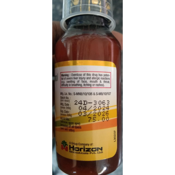 Morfen-Ds Plus Syrup - Horizon Bloceuticals Pvt. Ltd