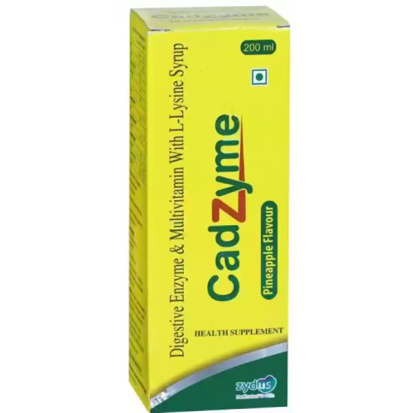 Cadzyme Syrup - Zydus Healthcare Ltd.