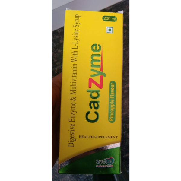 Cadzyme Syrup - Zydus Healthcare Ltd.