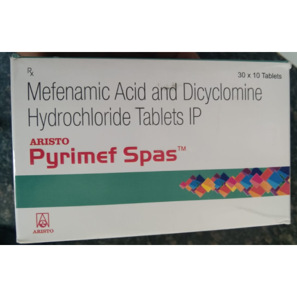 Pyrimef-Spas Tablets - Aristo Laboratories Ltd.