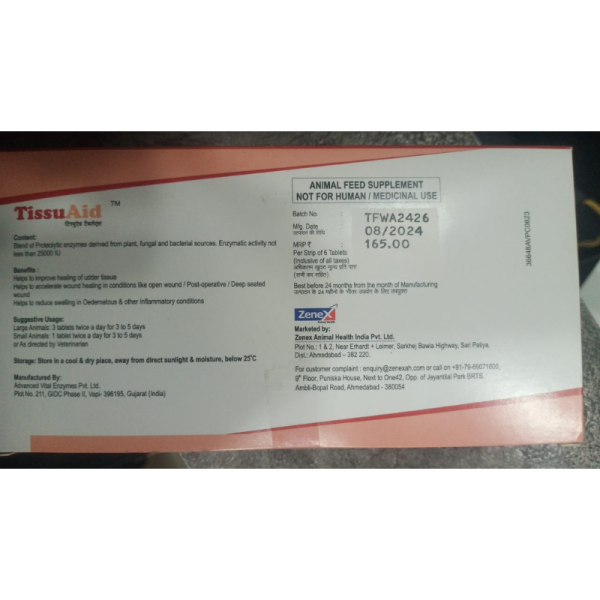 TissuAid Tablets - Zenex AH