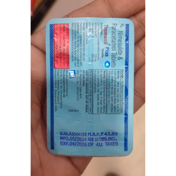 Tromanil Plus - Mankind Pharma Ltd
