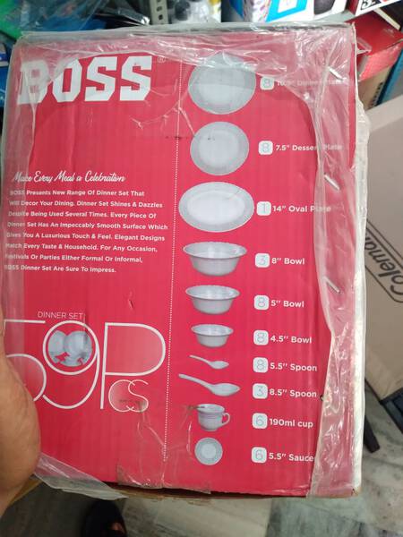 Dinner Set - Boss