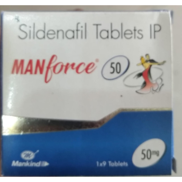 Manforce 50mg Tablets - Mankind Pharma Ltd