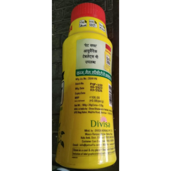 Pet Saffa Granules - Divisa