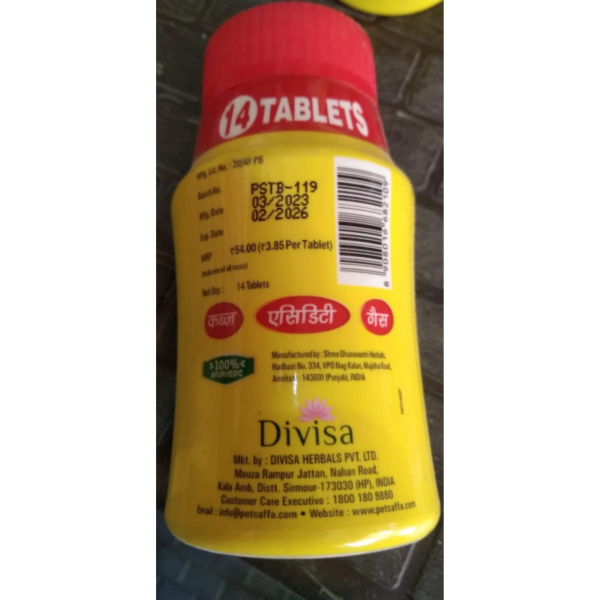 Pet Saffa Tablets - Divisa