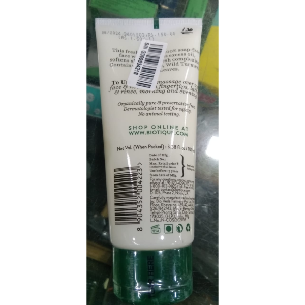 Face Wash - Biotique
