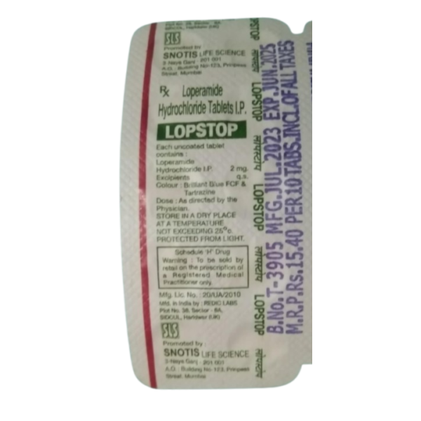 Lopstop Tablets - Snotis Life Science
