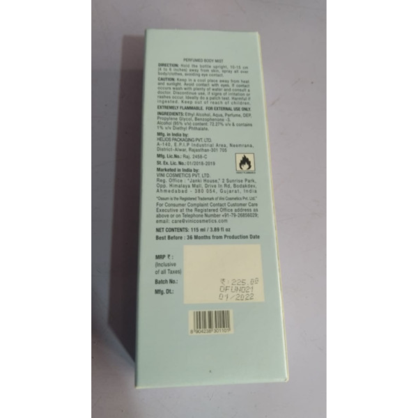 Body Mist - Ossum