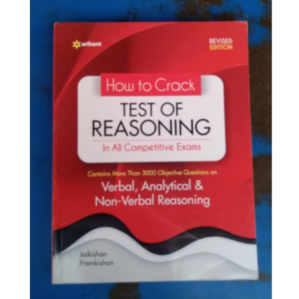 How to Crack - Test Of Reasoning Book - Arihant