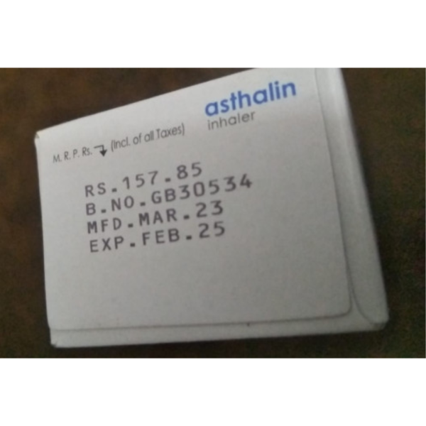 Asthalin Inhaler - Cipla