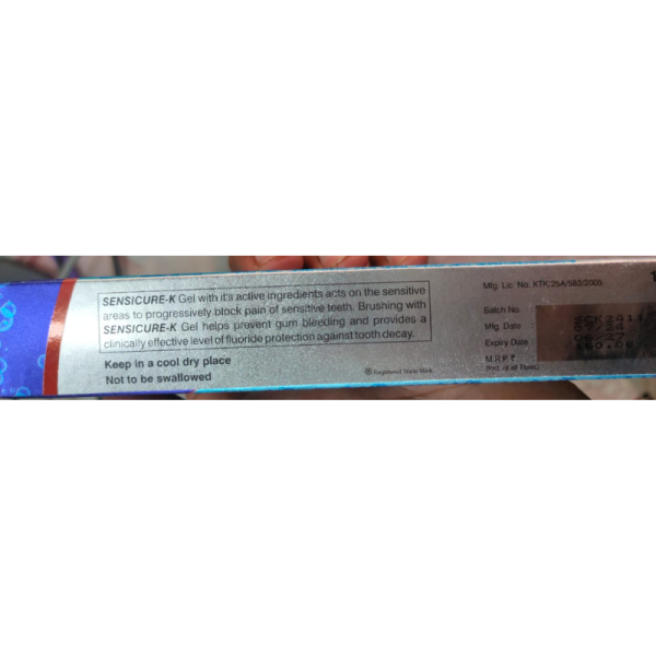 Sensicure-K Gel - Elan Pharma
