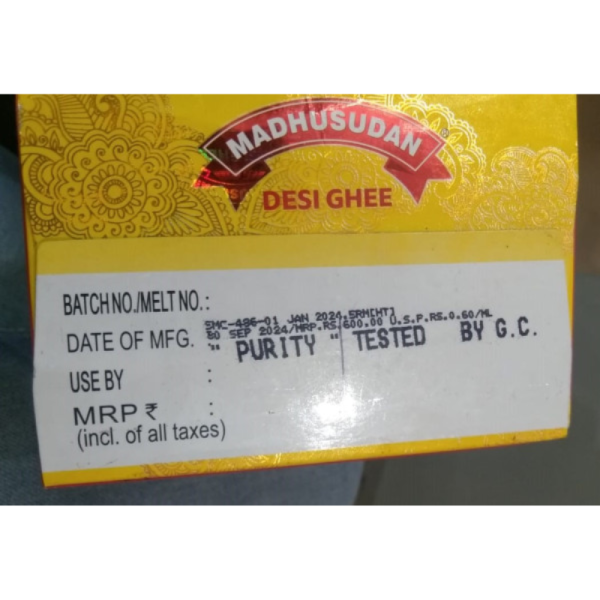 Desi Ghee - Madhusudan