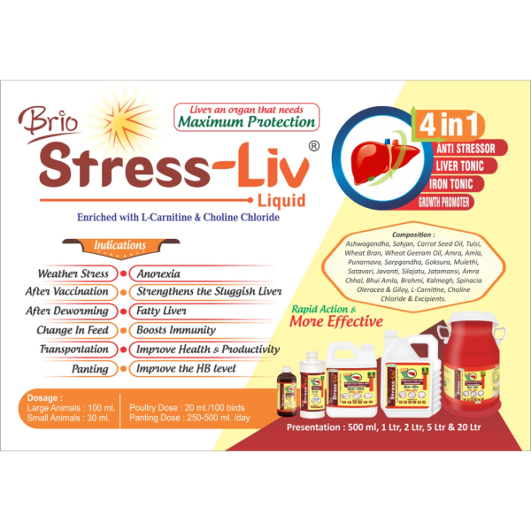 Stress-Liv - Brio Vet Pharma PVT. LTD.