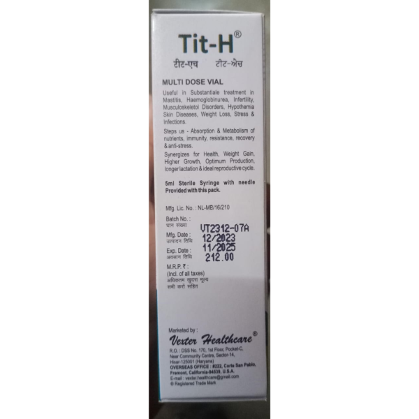 Tit-H Injection - Vexter Healthcare