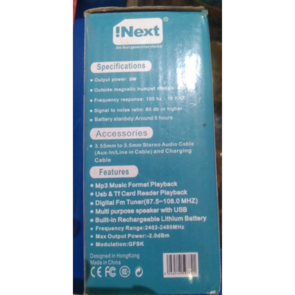 Bluetooth Speaker - iNext