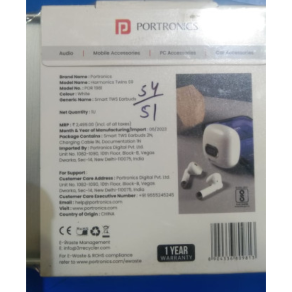 Earbuds - Portronics