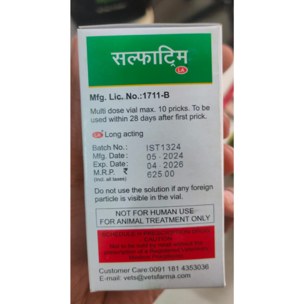 Sulphatrim Injection - Vetsfarma Limited