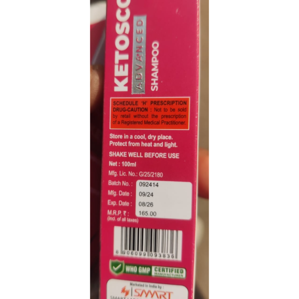 Ketoscore Advanced Shampoo - Smart Laboratories