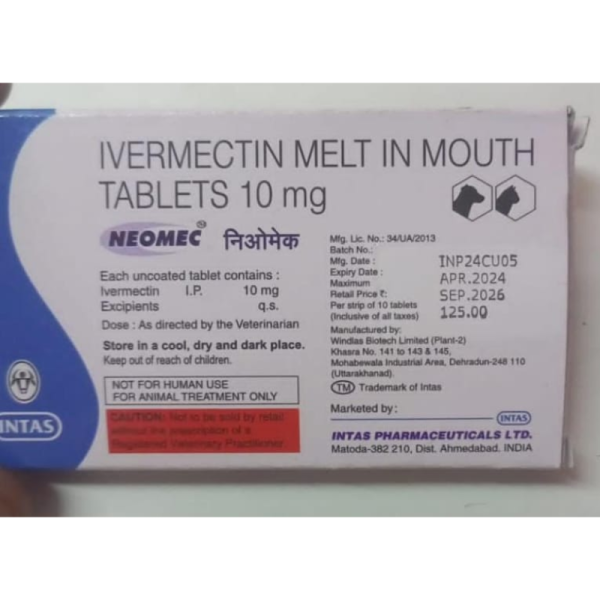 Neomec Tablets - Intas Pharmaceuticals Ltd