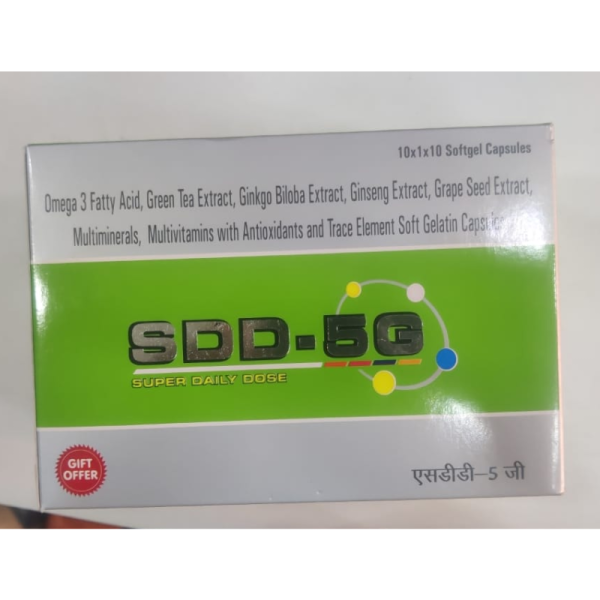 SDD-5G Capsules - Nava Healthcare Pvt Ltd