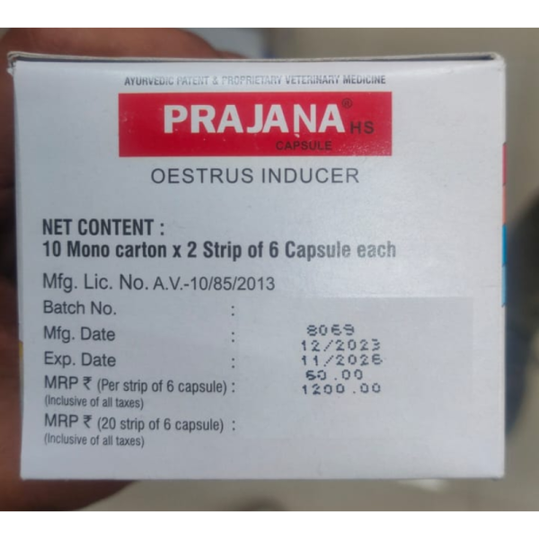 Prajana HS Capsule - Indian Herbs Specialities Pvt. Ltd.