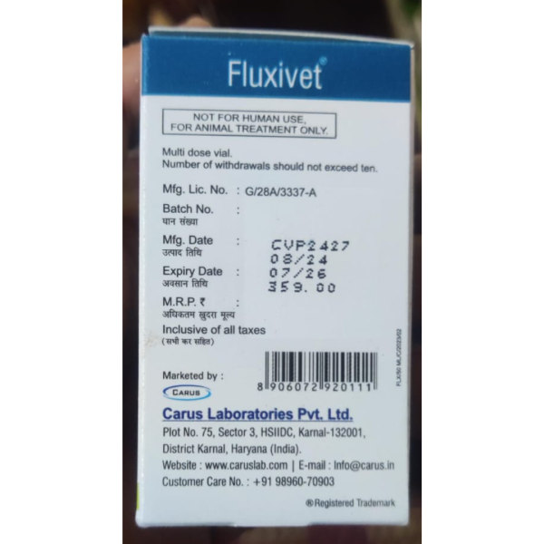 Fluxivet - Carus Laboratories Pvt. Ltd
