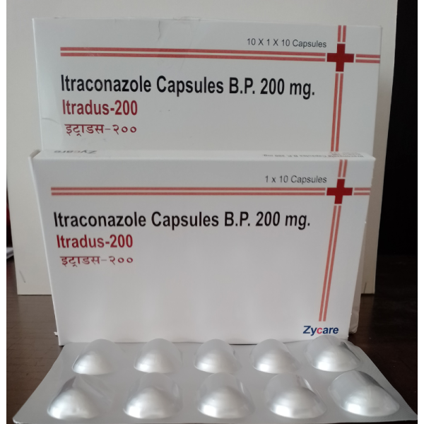 Itradus-200 Capsules - Zycare